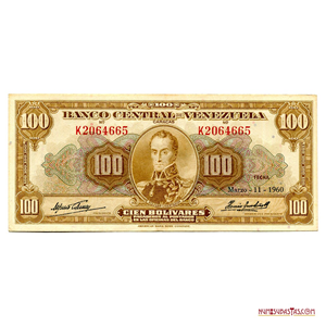 ATRACTIVO 100BS DE MARZO-11-1960 K7 EN ALTO GRADO DE CONSERVACIÓN