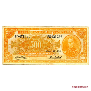 CANARIO FALSO DE ÉPOCA DE MARZO-11-1960 SERIE F7