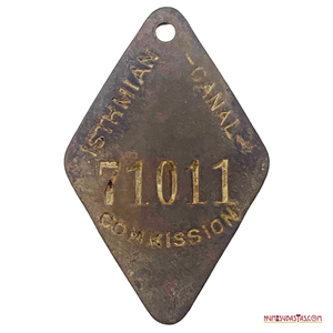 INSIGNIA DE IDENTIFICACIÓN DEL ISTHMIAN CANAL COMISSION