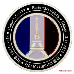 HERMOSA MONEDA ESMALTADA PROOF 50FRANCS CFA DE CAMERUN