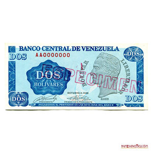 ESPECIMEN DEL TINOQUITO DE 2BS DE OCTUBRE-5-1989
