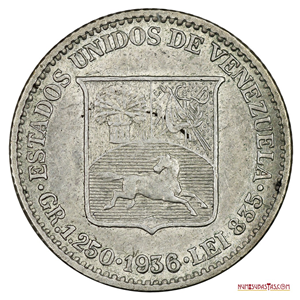 BELLO MEDIO DE PLATA DEL AÑO 1936 EN ALTO GRADO DE CONSERVACIÓN