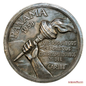 ESCASA MEDALLA DE LOS IV JUEGOS DEPORTIVOS CENTROAMERICANOS Y DEL CARIBE, PANAMÁ, 1938