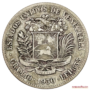 DIFÍCIL 2BS DE PLATA DEL AÑO 1930