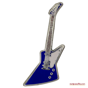 MONEDA EN FORMA DE GUITARRA AZUL GIBSON X-PLORER DE SOMALIA