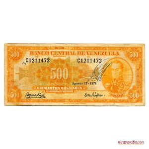 CANARIO O 500BS DE AGOSTO-17-1971 SERIE C7