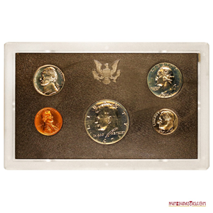 ESPECTACULAR PROOF SET DE USA DEL AÑO 1971