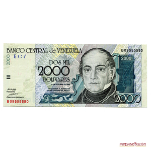 CAPICUA DE 2.000BS DEL 29 DE OCTUBRE DE 1998, B8