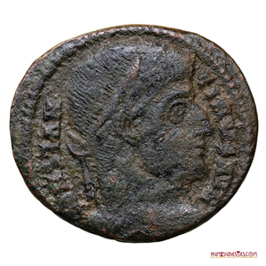 BRONCE CONSTANTINO I EL GRANDE ACUÑADO ENTRE EL 319 Y 320DC